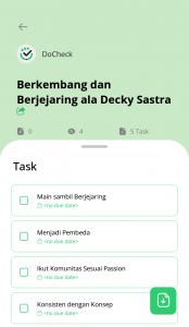 Predefined goal berkembang dan berjejaring ala Decky Sastra